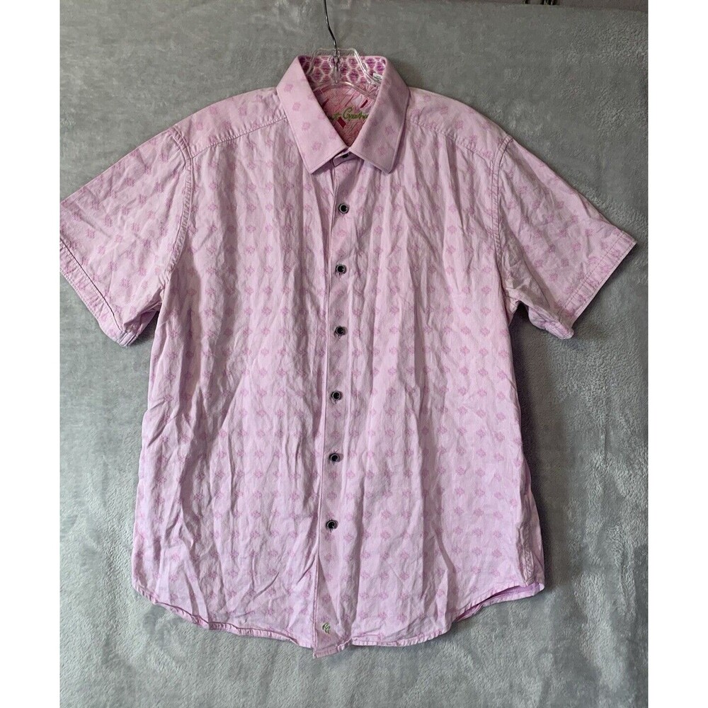 Robert Graham Pink Casual Button Down Shirt